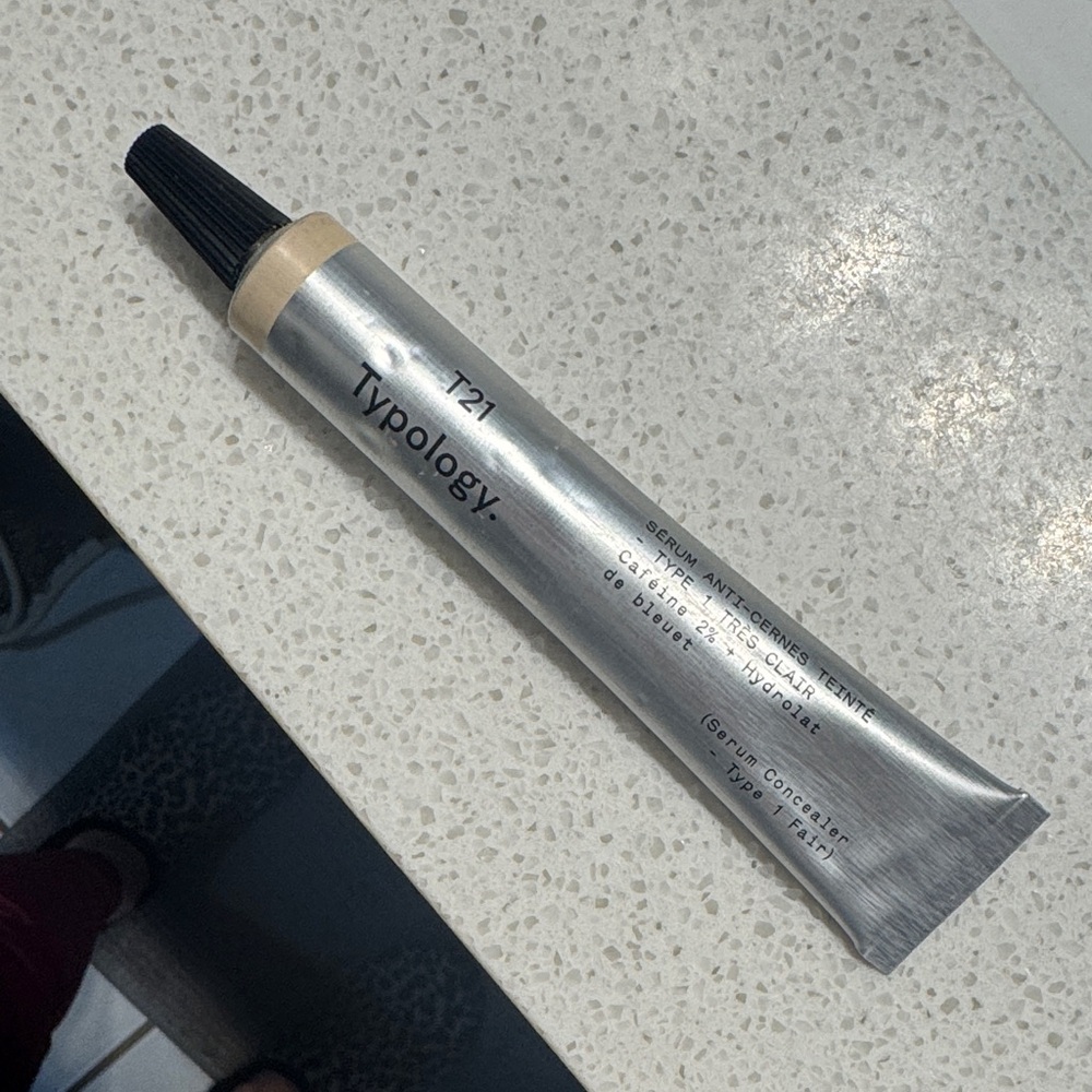 Typology Tinted Serum in Silver and Cream